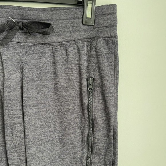 Champion Gray Duo Dry Cropped Slouchy Athletic Fleece Pants - Picture 4 of 7